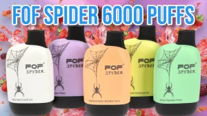 FOF Spider Disposable 6000 puffs 4