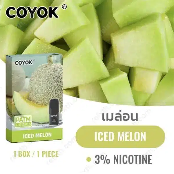 coyok pod relx infinity iced melon