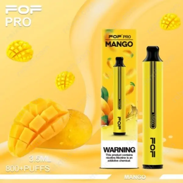 fof pro disposable pod mango