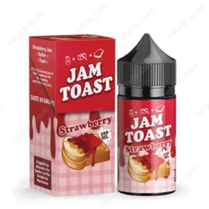 jam toast 100ml strawberry nic3