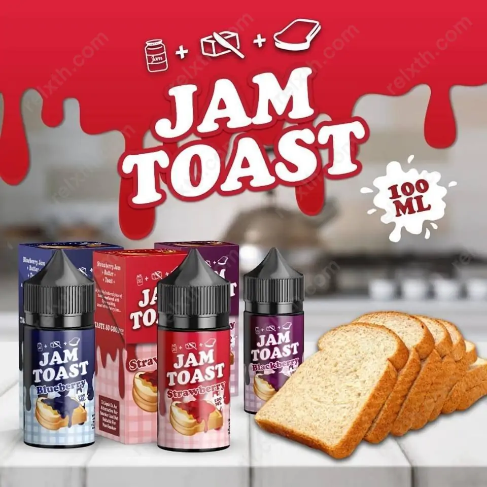 jam toast freebase 100ml 1
