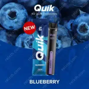 ks quik 2000 puffs blueberry