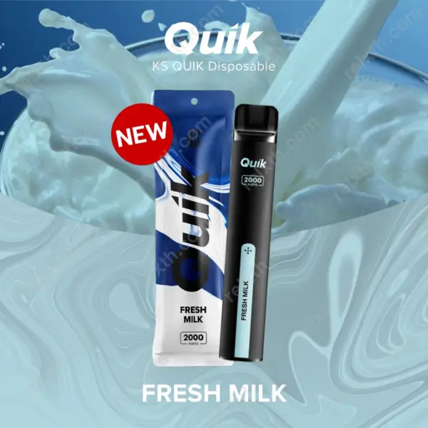 ks quik 2000 puffs fresh milk
