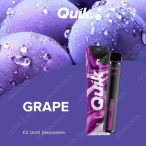 ks quik 800 puffs grape