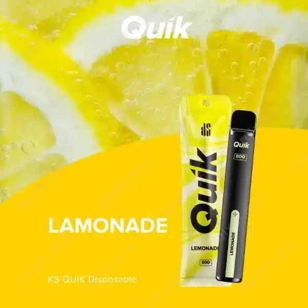 ks quik 800 puffs lemonade