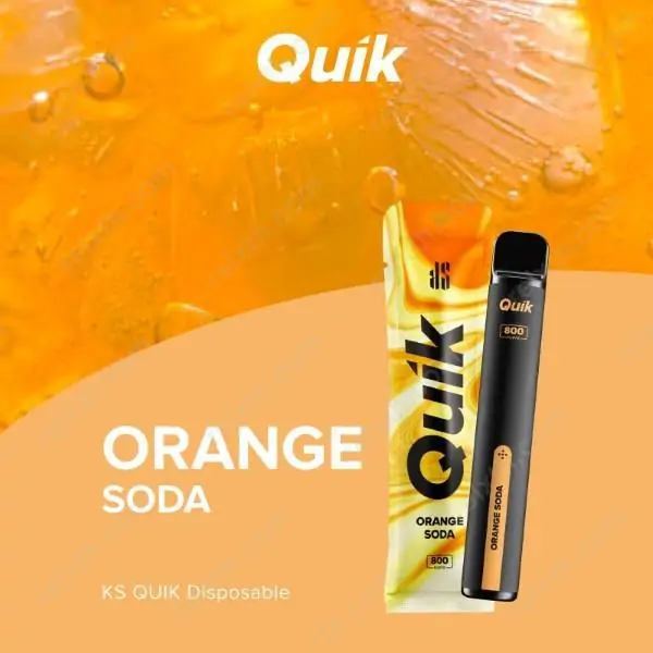 ks quik 800 puffs orange soda