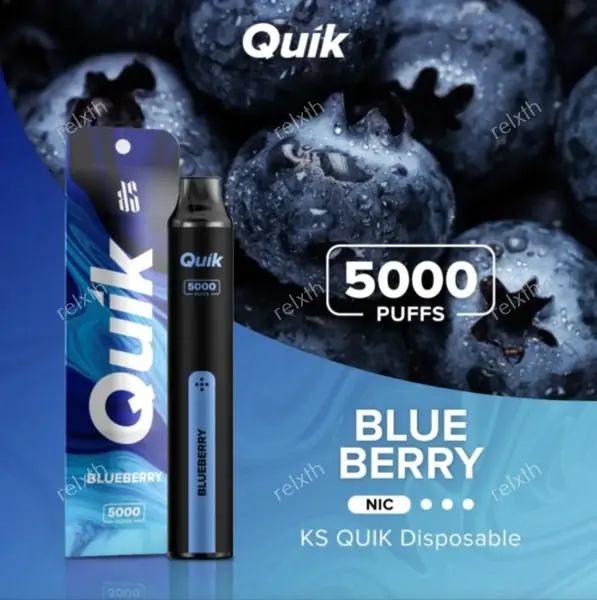 ksquik quik5000puff blueberry
