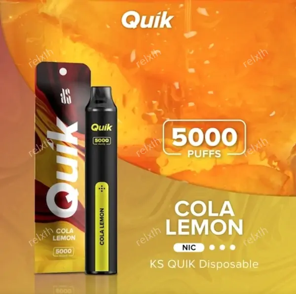 ksquik quik5000puff cola lemon