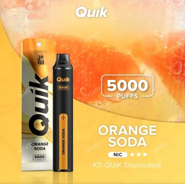 ksquik quik5000puff orange
