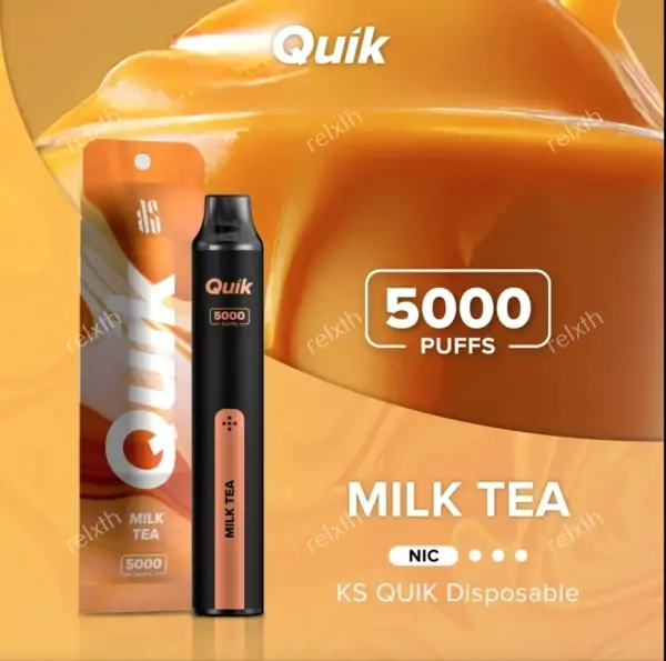 ksquik quik5000puff thai milk tea