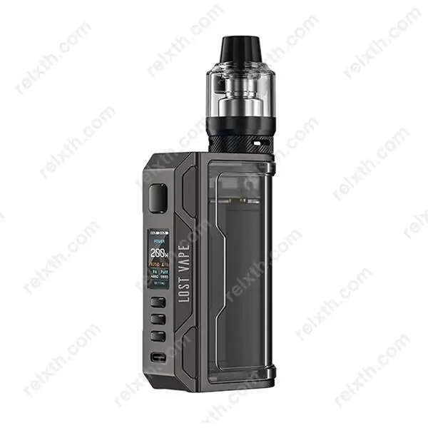 lost vape thelema quest gunmetal-clear