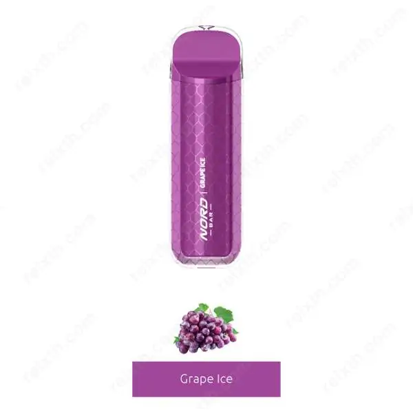 nord bar disposable 4000puff grape ice