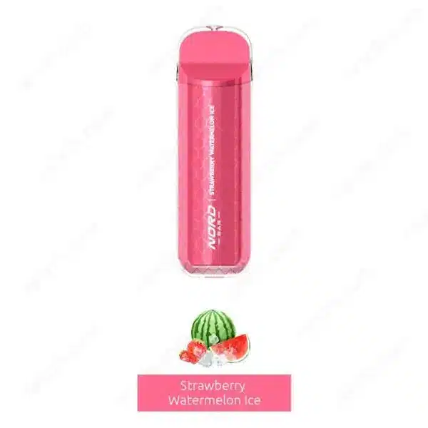 nord bar disposable 4000puff strawberry watermelon ice