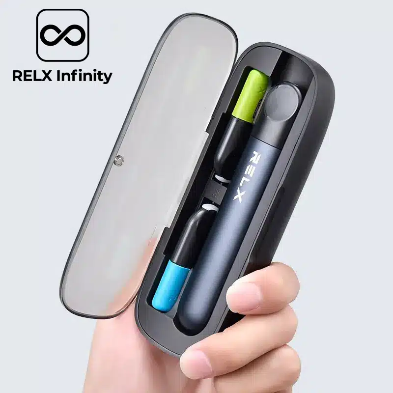 relx infinity r4 charger box