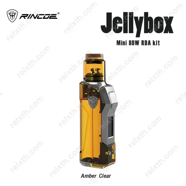 rincoe jellybox mini rda pod amber claer