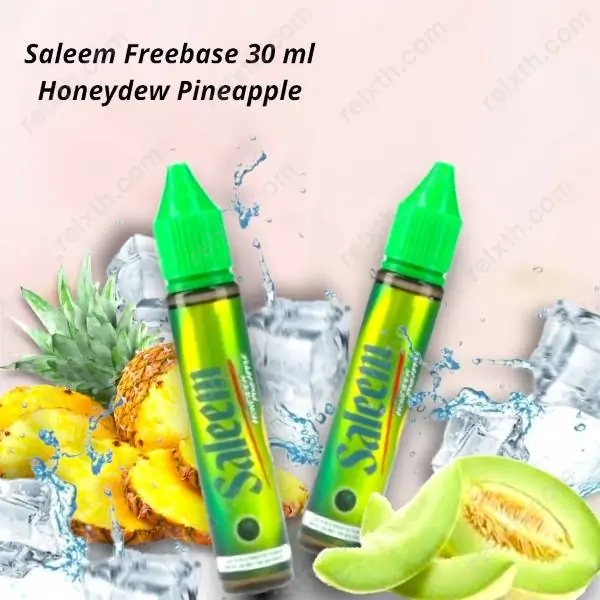 saleem freebase 30ml honeydew pineapple
