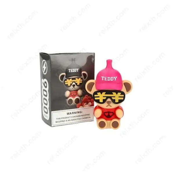 teddy disposable 9000puffs lychee ice