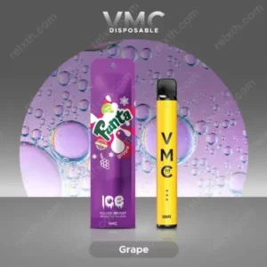 vmc disposable pod 600 puffs grape