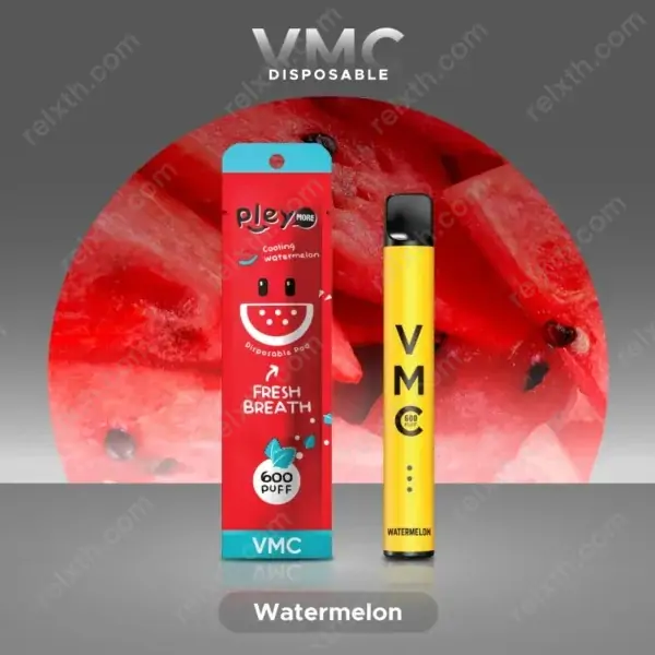 vmc disposable pod 600 puffs watermelon