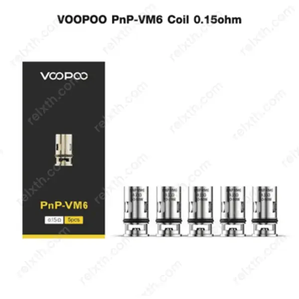 voopoo pnp replacement coil vm6 0.15ohm
