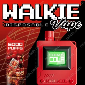 walkie vape 6000 puffs disposable cherry cola