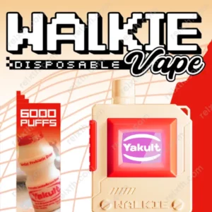 walkie vape 6000 puffs disposable iced yakult