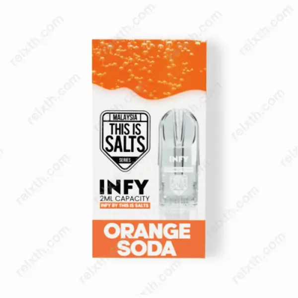 หัวน้ำยา infy by this is salts orange soda