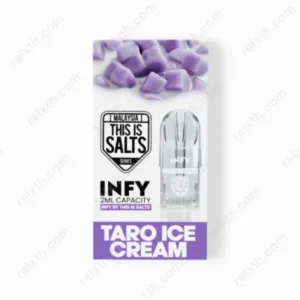 หัวน้ำยา infy by this is salts taro ice cream