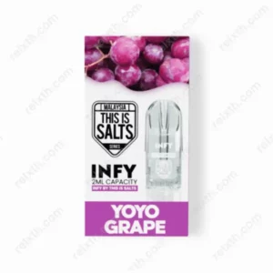หัวน้ำยา infy by this is salts yoyo grape