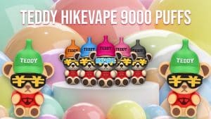 hikevape Disposable teddy 9000 puffs 3
