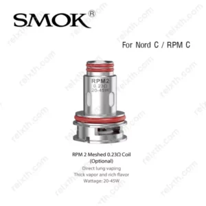 coil smok rpm 2 meshed 0.23ohm
