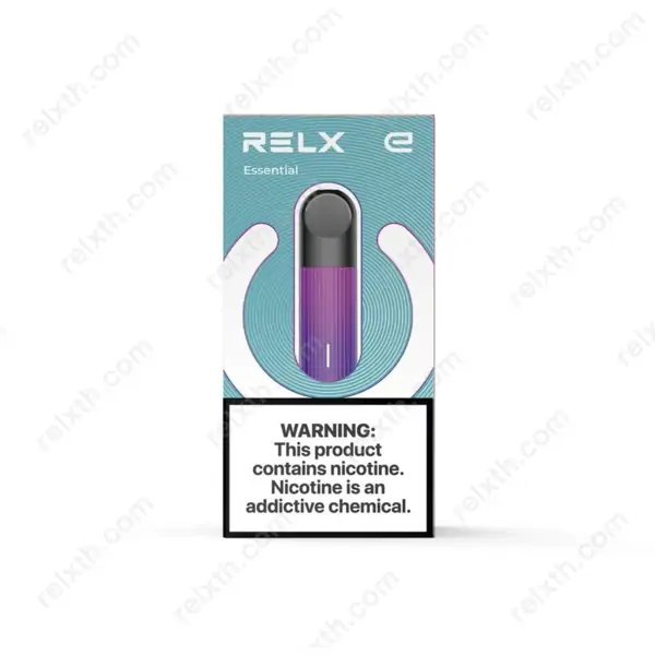 relx essential device neon purple