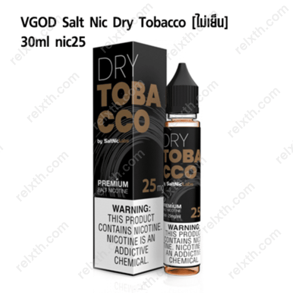 vgod saltnic dry tobacco 25mg