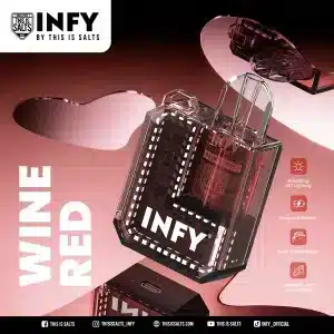 infy this is salt cube box wine red